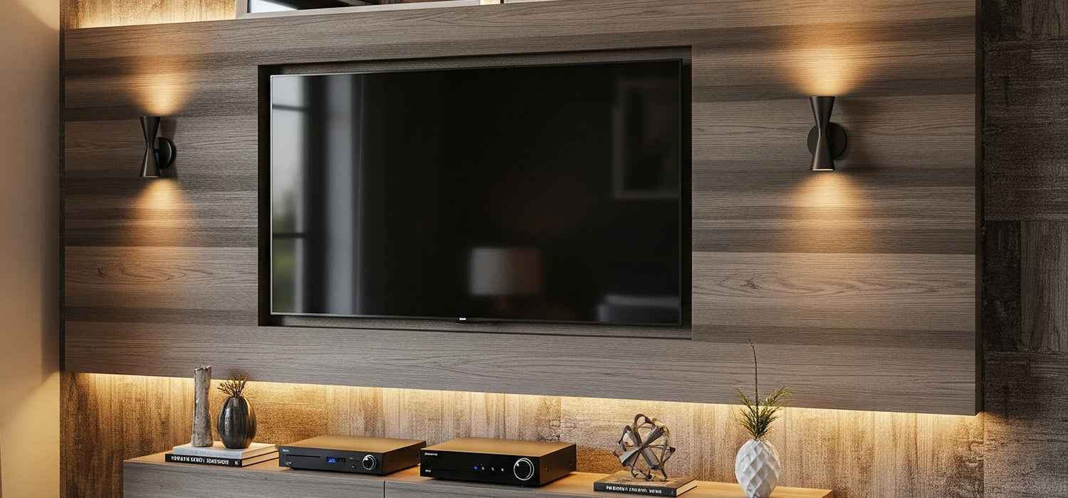 Bedroom Media Wall Ideas