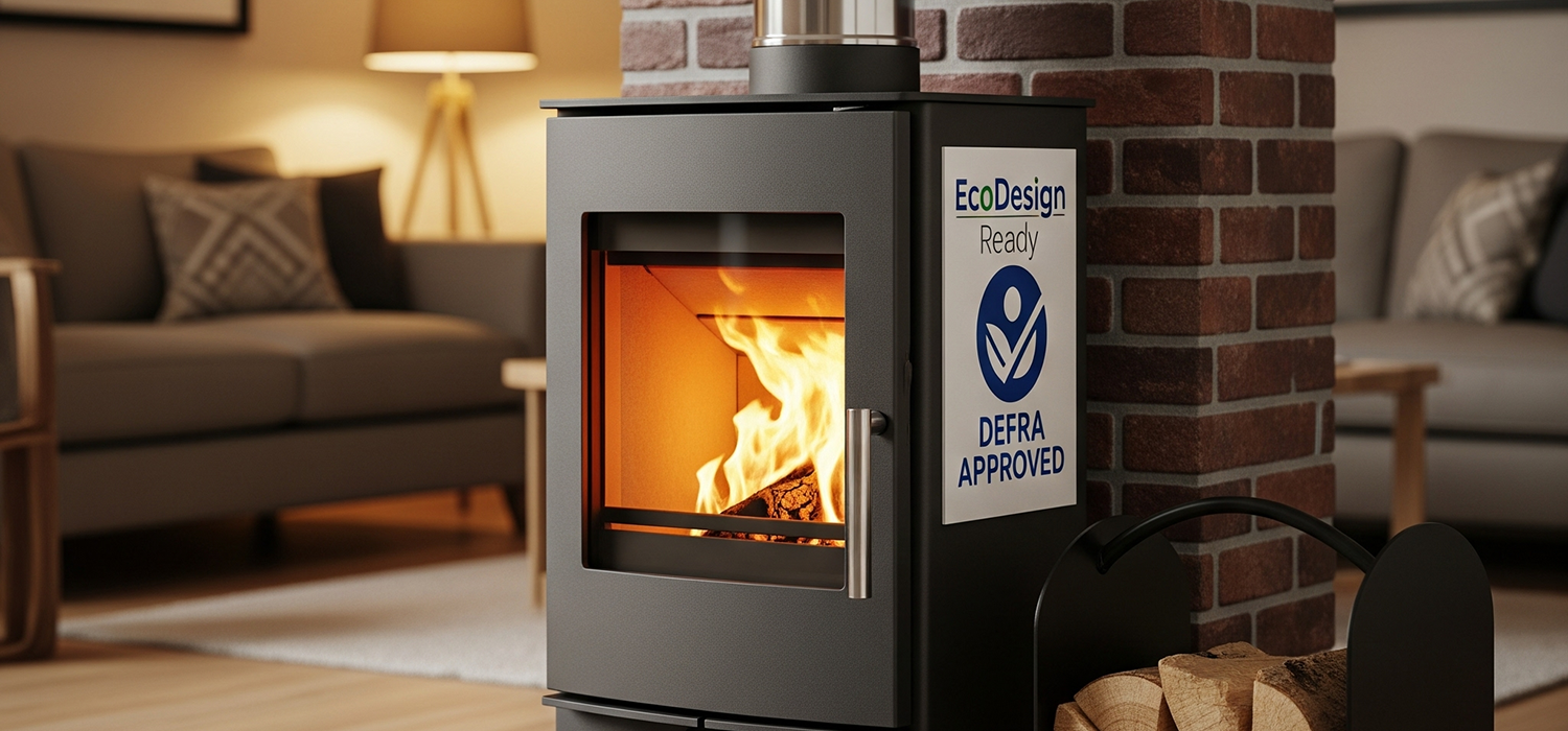EcoDesign DEFRA approved log burner