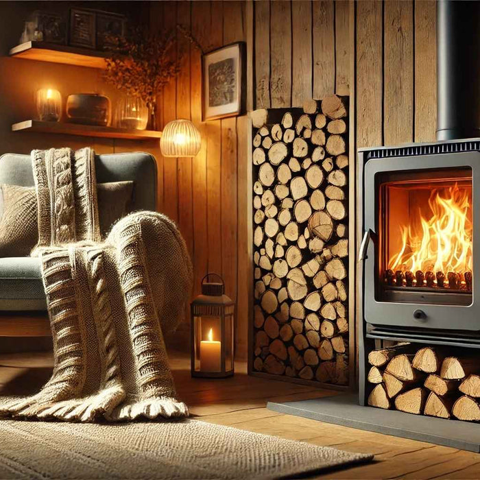Keep The Log Burner Going - Stay Cosy