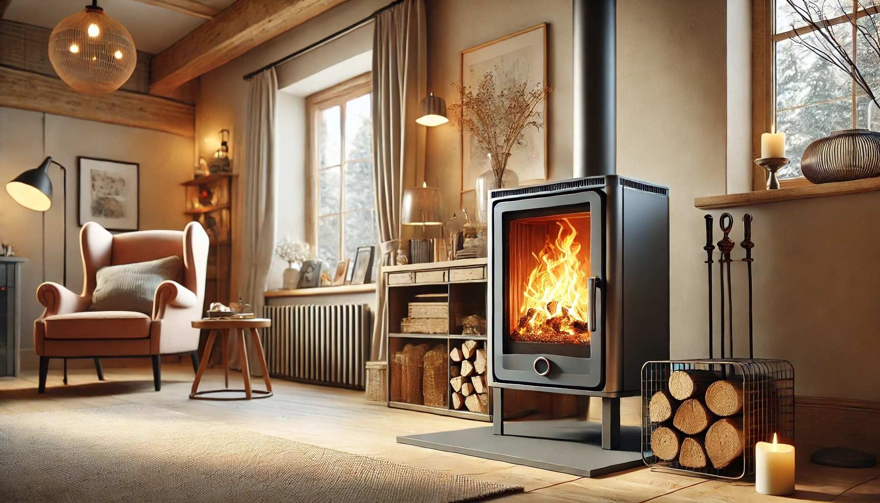 log burner in uk setup home