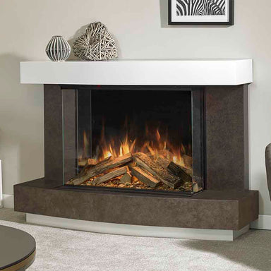 Aura Fires Hanbury 800 Floor Standing Suite Close Up