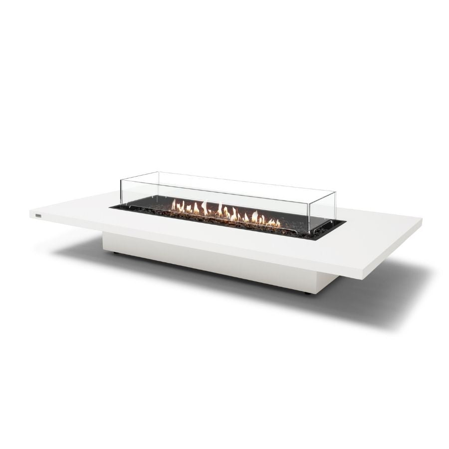 EcoSmart Daiquiri 70 Gas Fire Table Bone