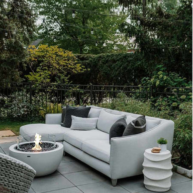 EcoSmart Pod 30 Bone Gas On Patio