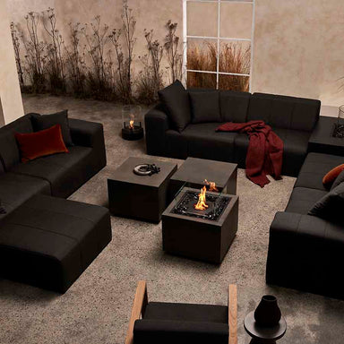 EcoSmart Sidecar24 Bioethanol Graphite Indoor Lounge Top Side