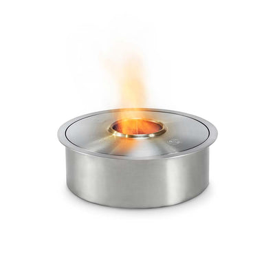 EcoSmart Fire AB3 Ethanol Burner Stainless Steel Front
