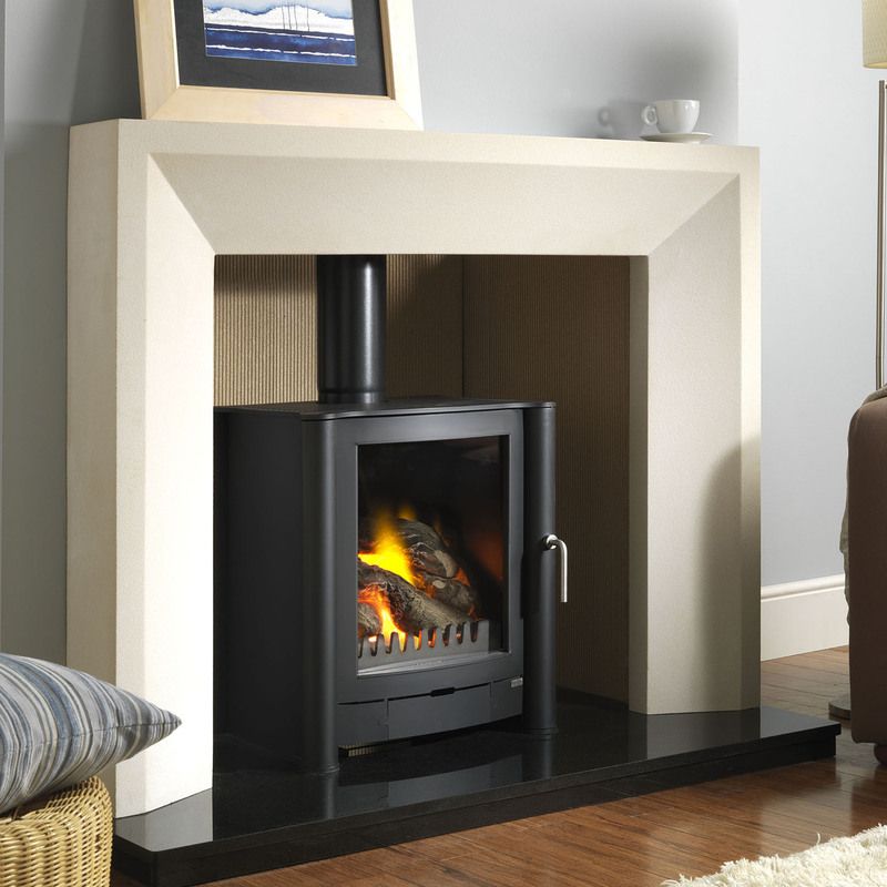 Firebelly FB1 - Gas 6Kw Angle View