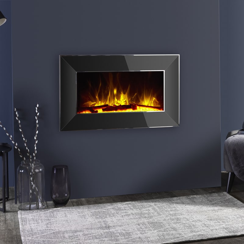 Flametek Treviso - Landscape Hole in the wall Inset - Electric Fire 1.9kW
