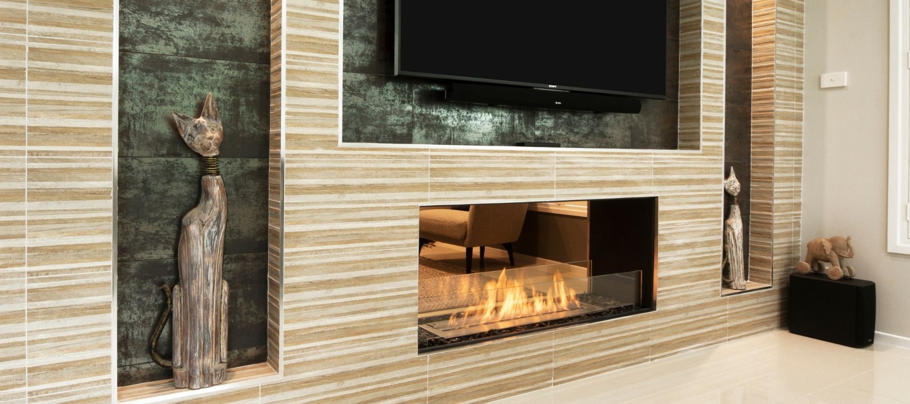 Can You Put a Bioethanol Fire in a Media Wall?