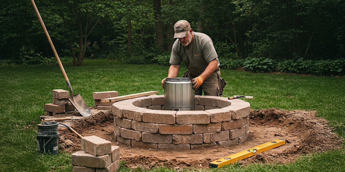 How to Build a Gas Fire Pit in the UK | Step-by-Step Guide