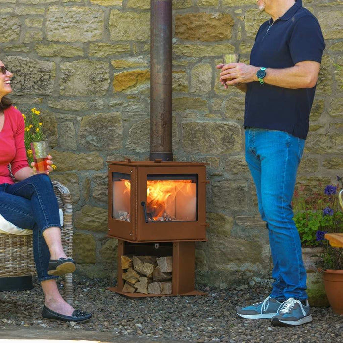 Can I Install a Log Burner Outside?