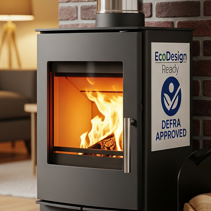 EcoDesign DEFRA approved log burner