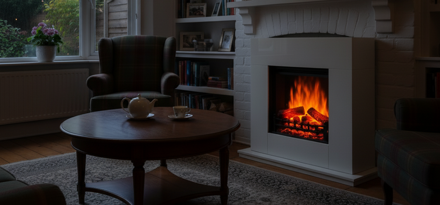 Electric_Fire_Suite_in_a_UK_home_at_night