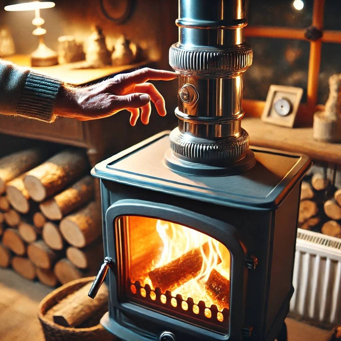 How to Use a Stove Damper
