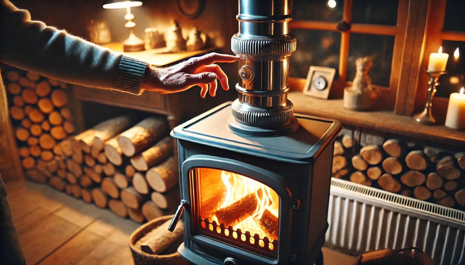 How to Use a Stove Damper