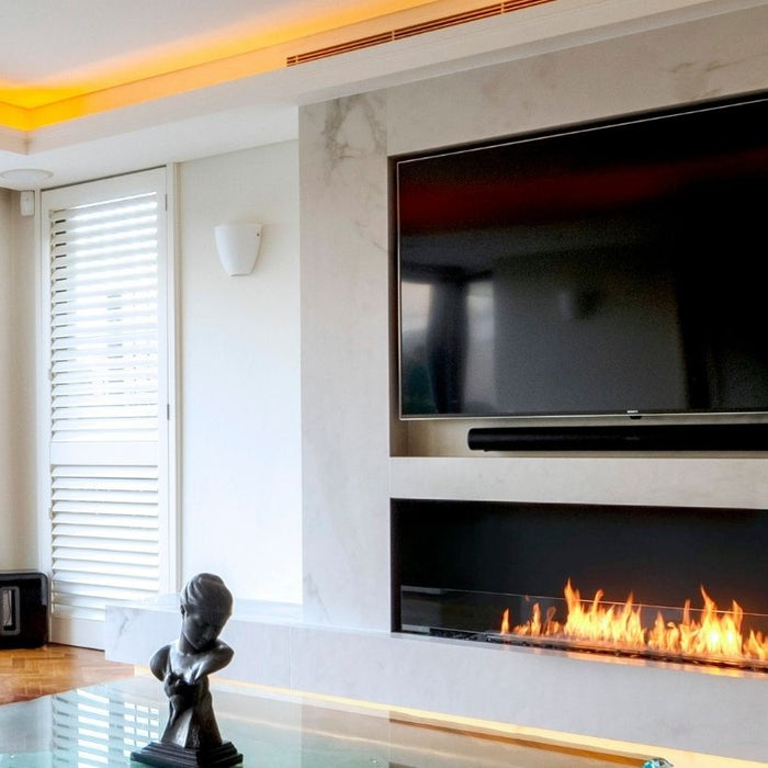 Installing a TV above Bioethanol Fire