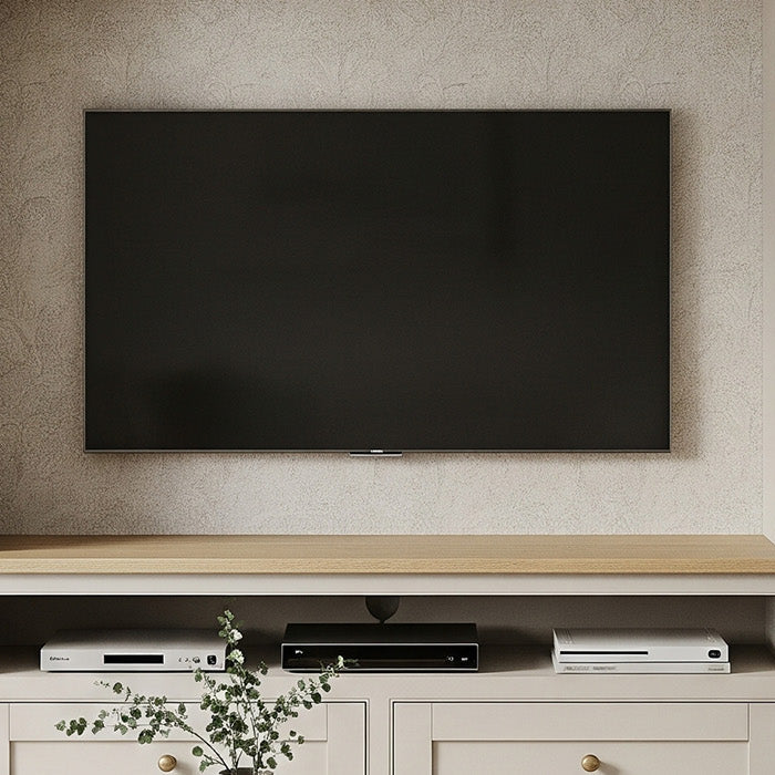 pre-made media wall on uk home