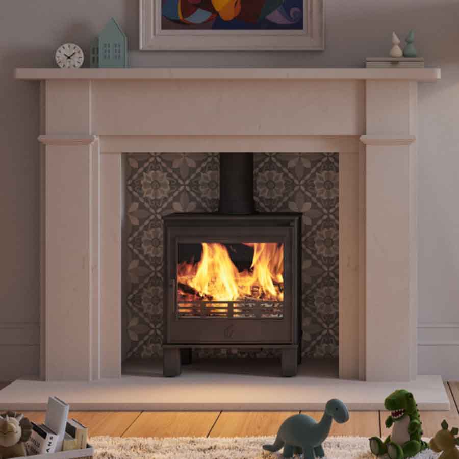 ACR Buxton II Multifuel Stove Front Shot