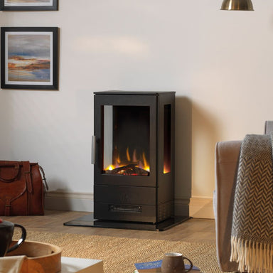 ACR E-Trinity 3-Sided Electric Stove On Glass Hearth