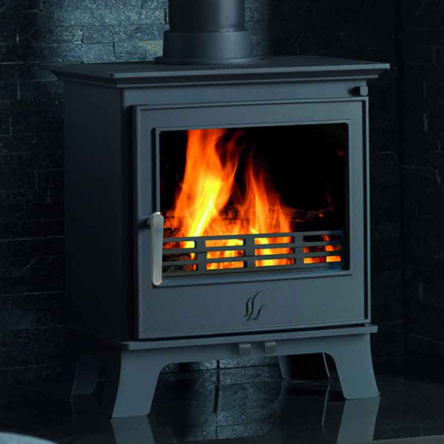 ACR Malvern II Classic Multifuel Stove Lifestyle Image Close Up