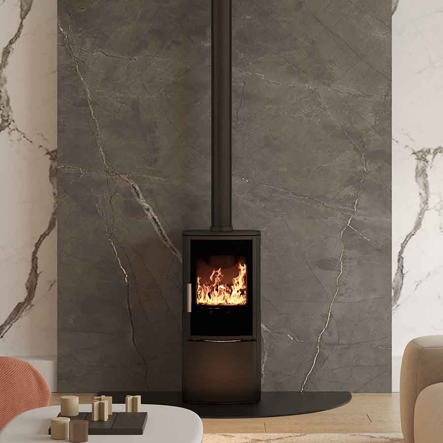 ACR Neo XC 5kW Wood-Burning Stove Close Shot