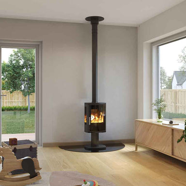 ACR Neo XP 5kW Wood Burning Stove Wide Shot