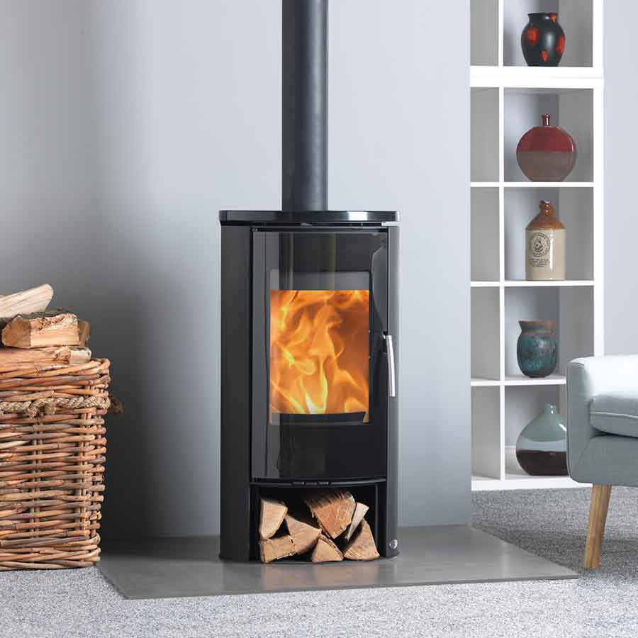 ACR Novus 5kW Multifuel Stove Close Shot