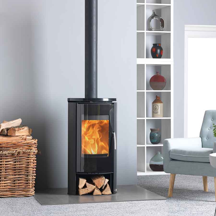 ACR Novus 5kW Multifuel Stove Wide Shot