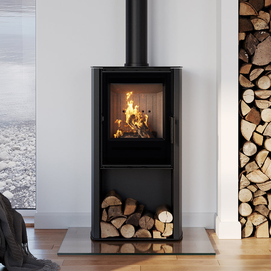 ACR Osprey 5 - 5kW Wood-Burning Stove Dimensions Close Up Shot