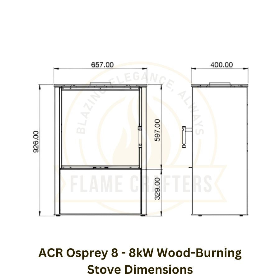 ACR Osprey 8 - 8kW Wood-Burning Stove Installation and Operation Manual