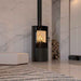 ACR Osprey eVe - 5kW Wood-Burning Stove with Log Store Wide