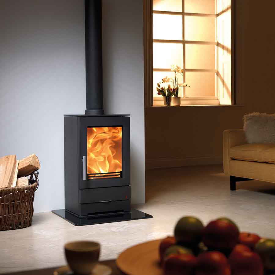 ACR Trinity 1-ECO 5kW Wood-Burning Stove Wide