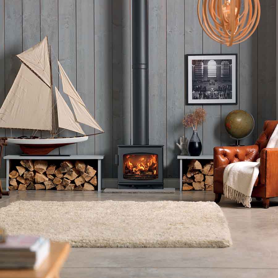 ACR Wychwood Wood-Burning Stove Lifestyle Image Wide