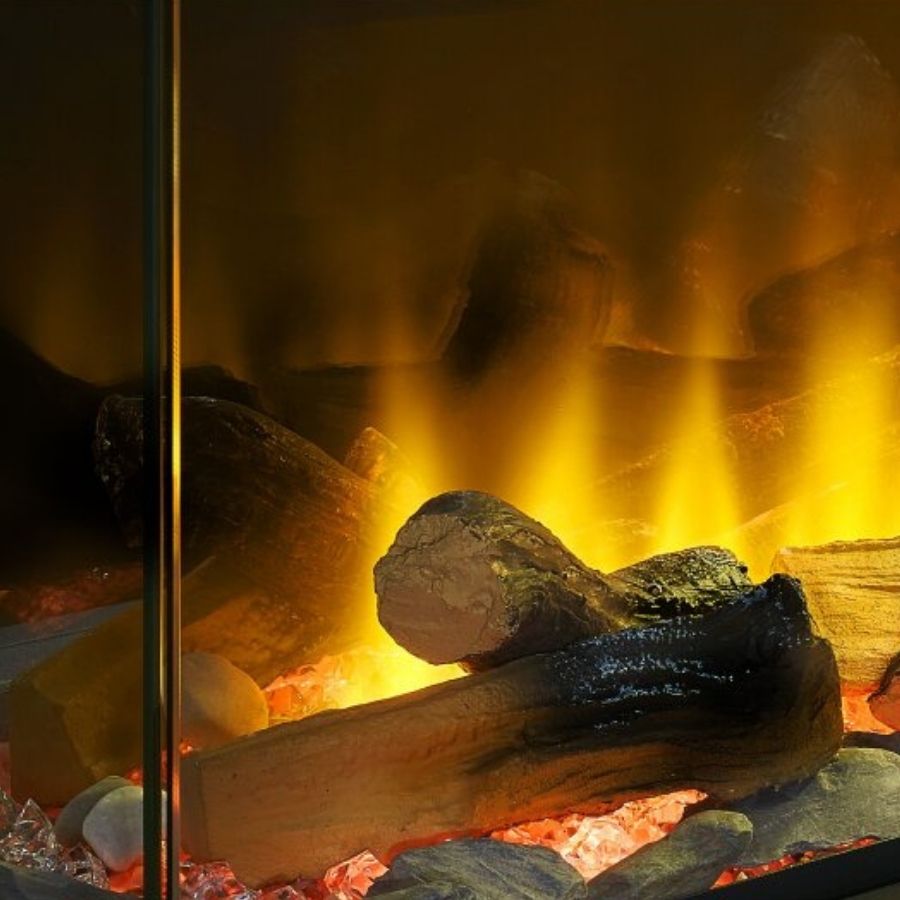 Acantha Aspire 100 Media Wall Electric Fire Insert