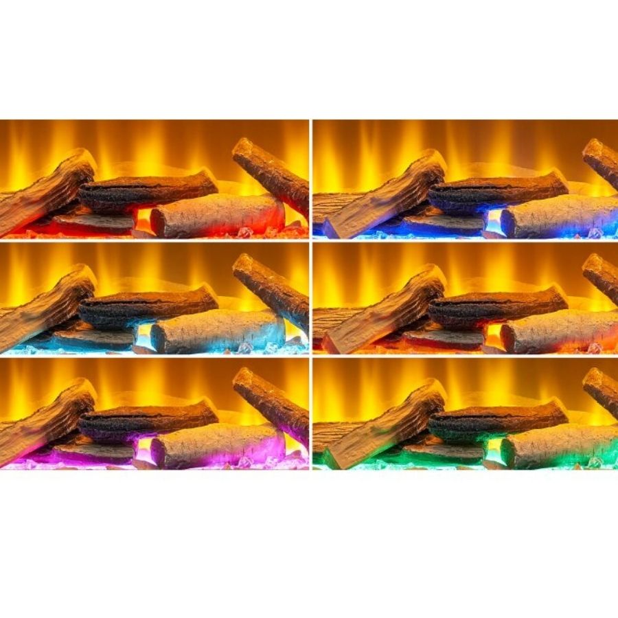 Acantha Aspire 100 Media Wall Electric Fire Insert