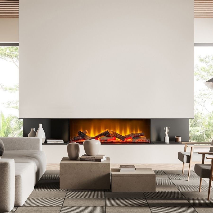Acantha Aspire 100 Media Wall Electric Fire | Compact & Stylish