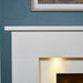 Acantha Minnesota Marble Fire Suite Close Top Detail