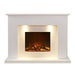 Acantha Minnesota Marble Fire Suite White Background