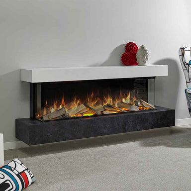 Aura Fires Clifton 1000 Wall Mounted Suite