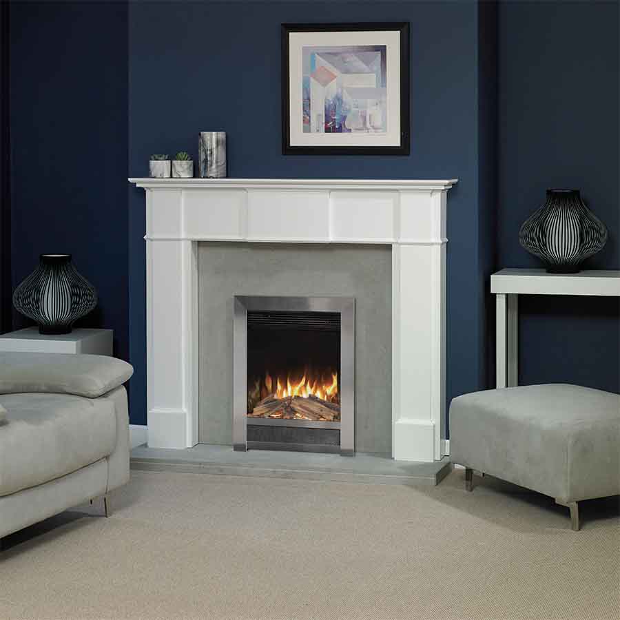 Aura Fires Stanford Inset Electric Fire Lifestyle Image