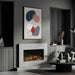 Aura Kinver 850 SL Electric Media Wall Fire Lifestyle Image