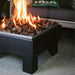 Brightstar Fires Vega Gas Fire Pit Close Flame