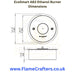 EcoSmart AB3 Ethanol Burner Dimensions