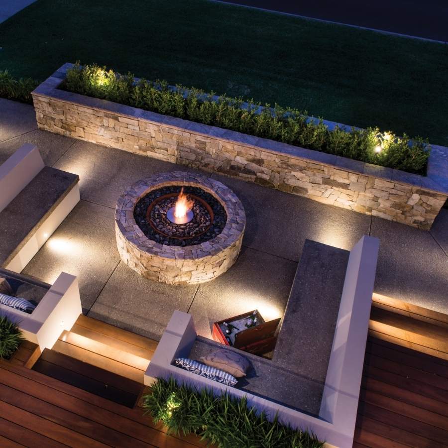 EcoSmart AB8 bioethanol Custom firepit