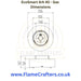 EcoSmart Ark 40 Gas Dimensions