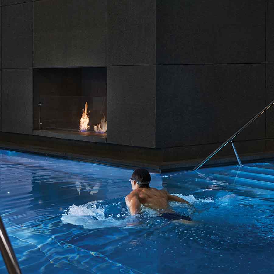 EcoSmart BK5 Ethanol Burner Indoor Swimming Pool