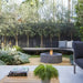 EcoSmart Fire Ark 40 BioEthanol Firepit Table Outdoor Seating Close