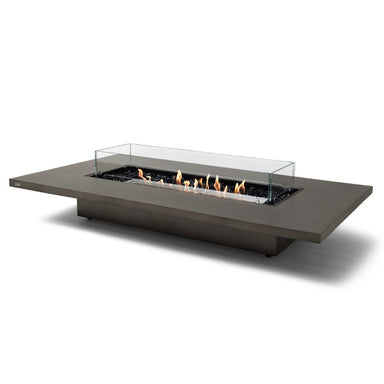 EcoSmart Fire Daquiri 70 Firetable Natural Stainless Steel Burner