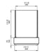 EcoSmart Fire - Mini-T Portable Firepit Height Dimensions