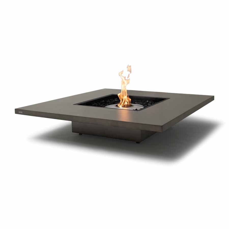 EcoSmart Fire Vertigo 50 Bioethanol Firepit table - Natural Finish
