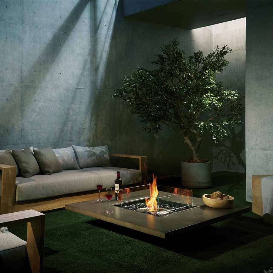 EcoSmart Fire Vertigo 50 Bioethanol firepit table